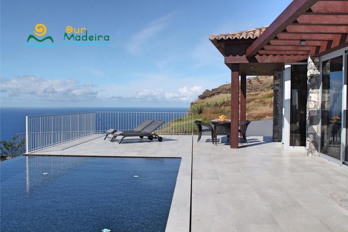 Ourmadeira - Cliffscape, Panoramic Seaviews Villa Estreito Da Calheta ภายนอก รูปภาพ
