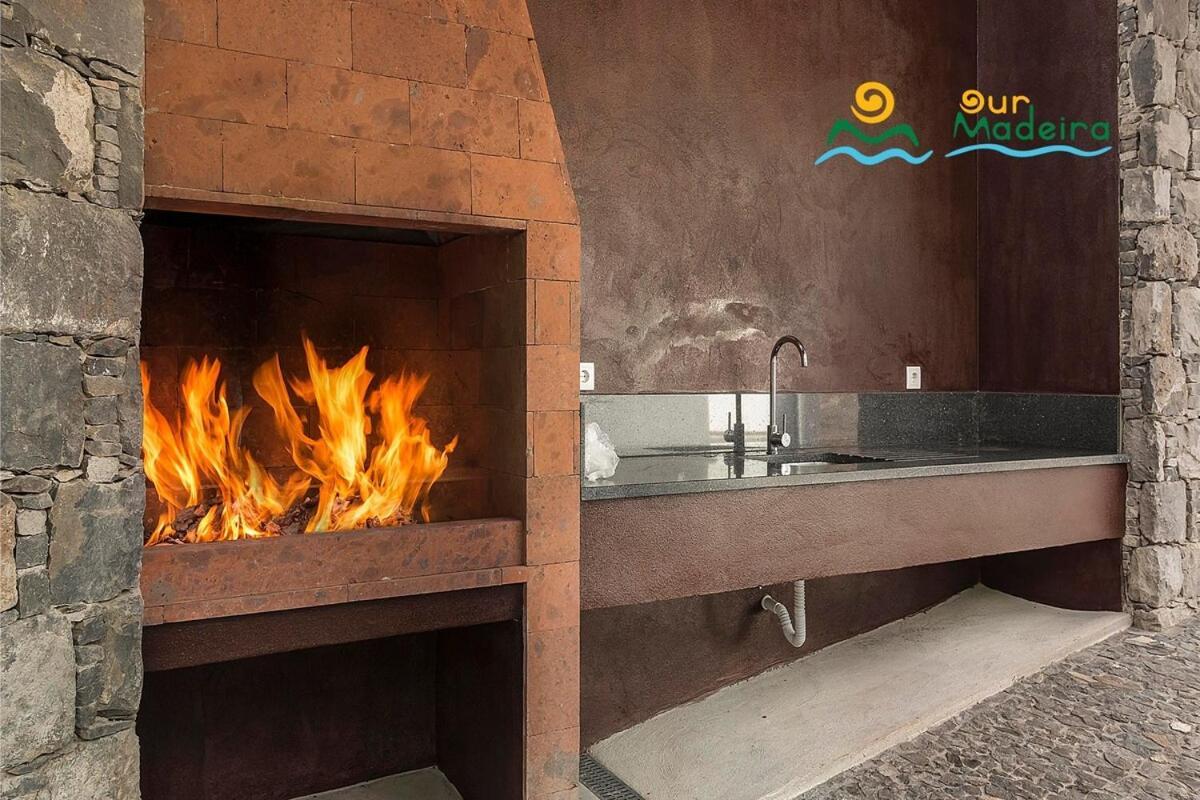 Ourmadeira - Cliffscape, Panoramic Seaviews Villa Estreito Da Calheta ภายนอก รูปภาพ