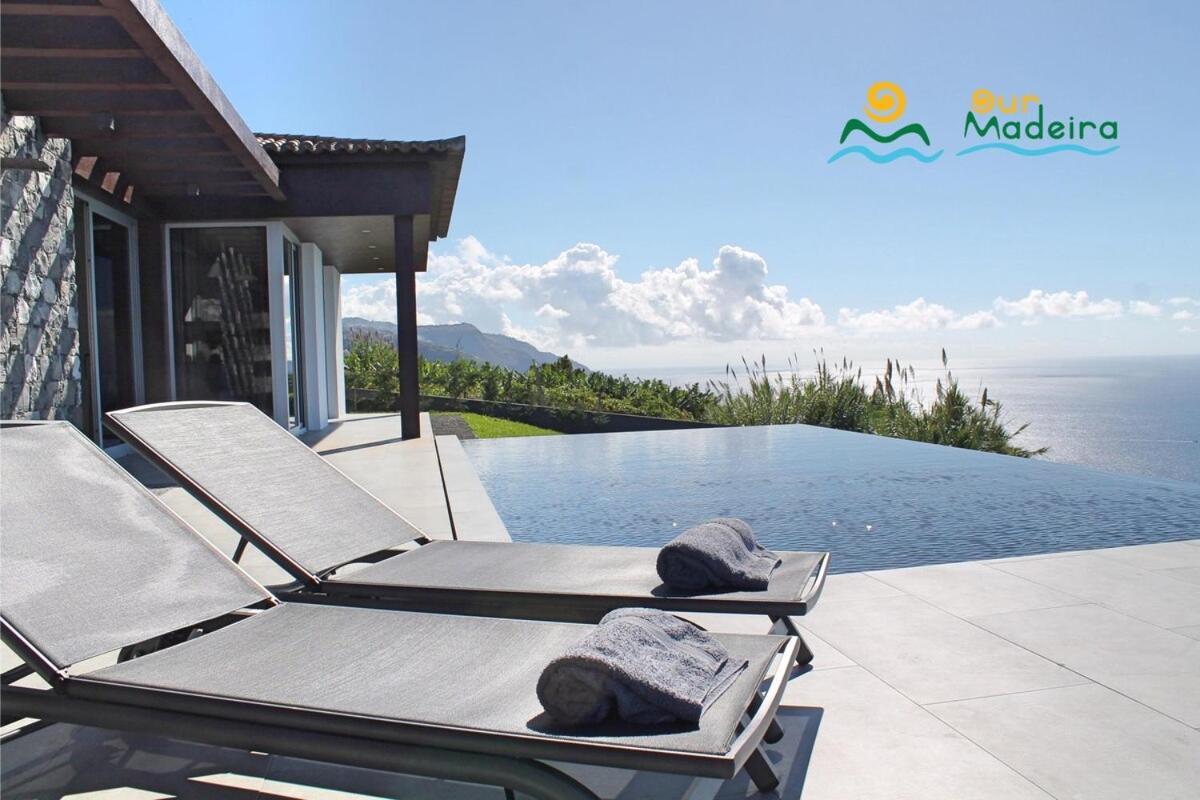 Ourmadeira - Cliffscape, Panoramic Seaviews Villa Estreito Da Calheta ภายนอก รูปภาพ