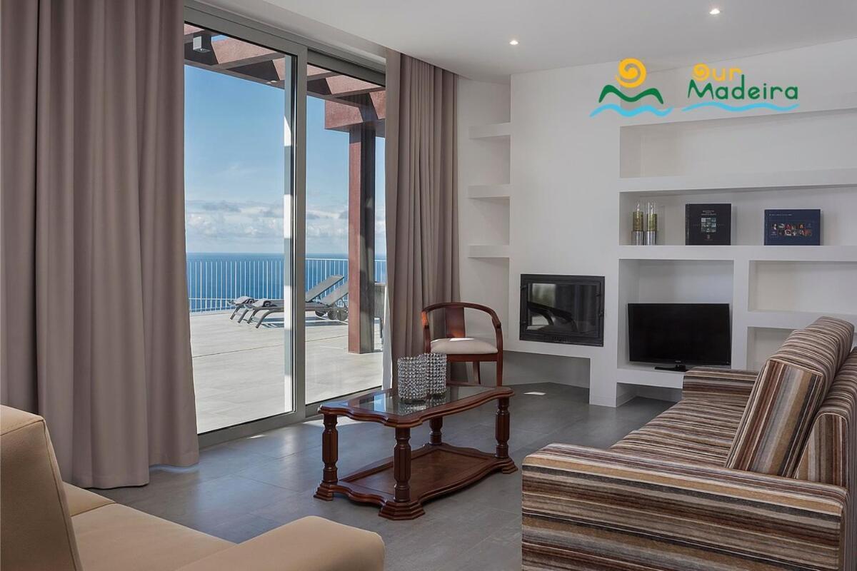 Ourmadeira - Cliffscape, Panoramic Seaviews Villa Estreito Da Calheta ภายนอก รูปภาพ
